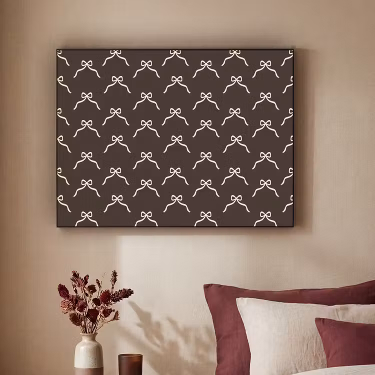 Art frame - Bruin - Strik - Kerst — 3