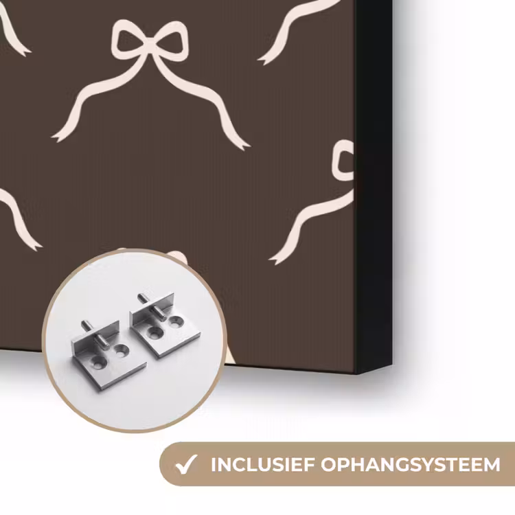 Art frame - Bruin - Strik - Kerst — 6