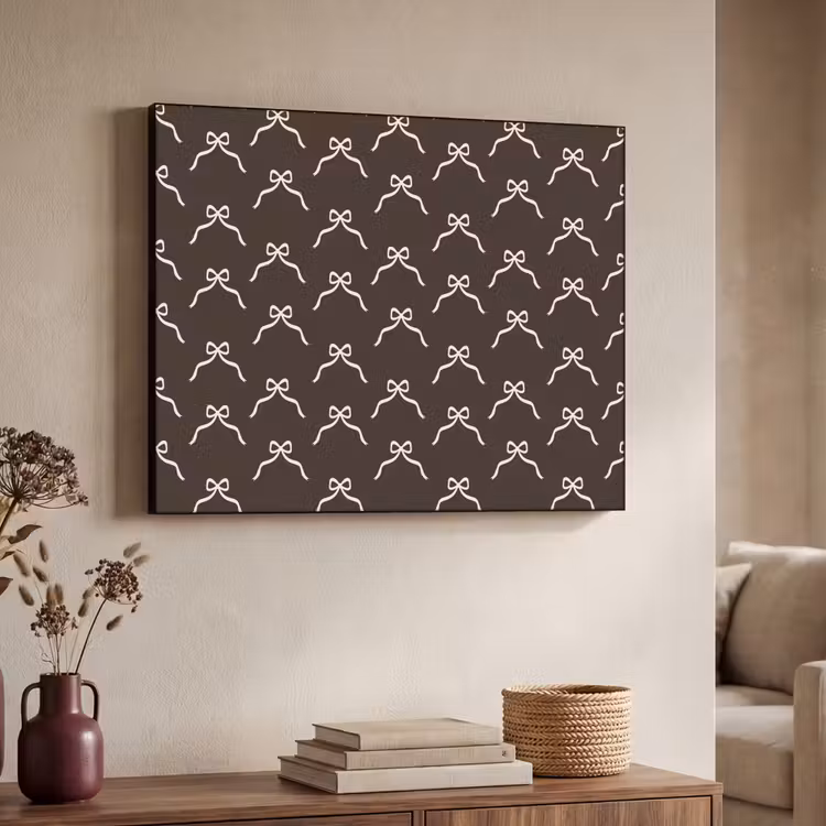 Art frame - Bruin - Strik - Kerst — 7