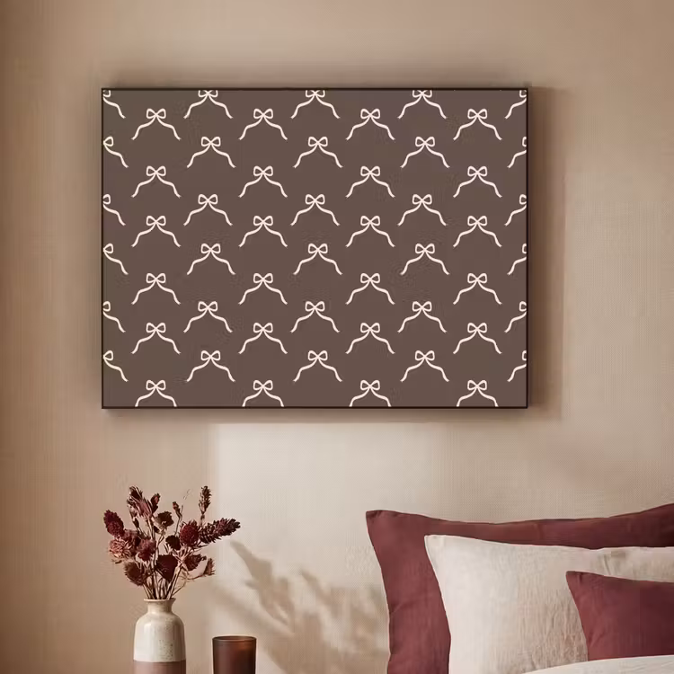 Art frame - Kerst - Strik - Bruin — 3