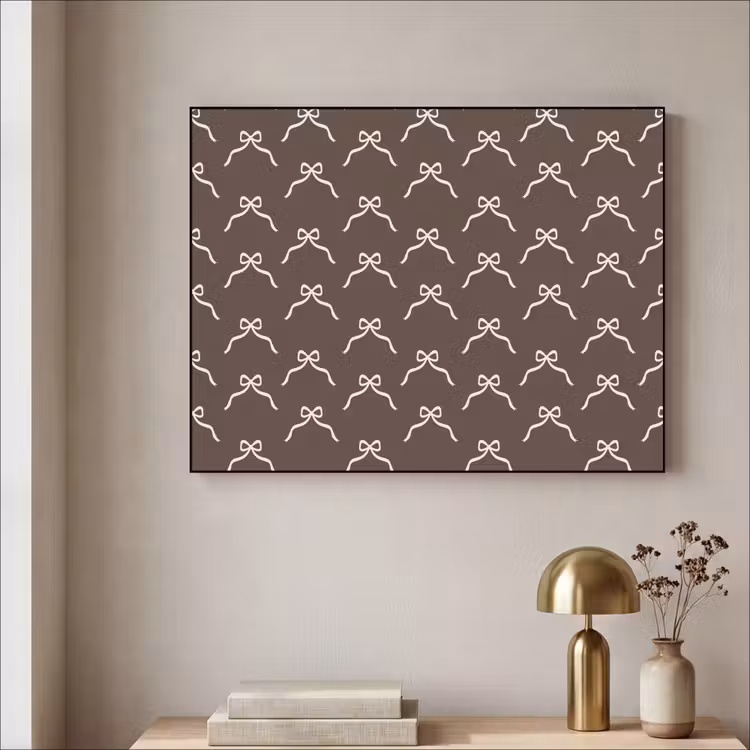Art frame - Kerst - Strik - Bruin — 5