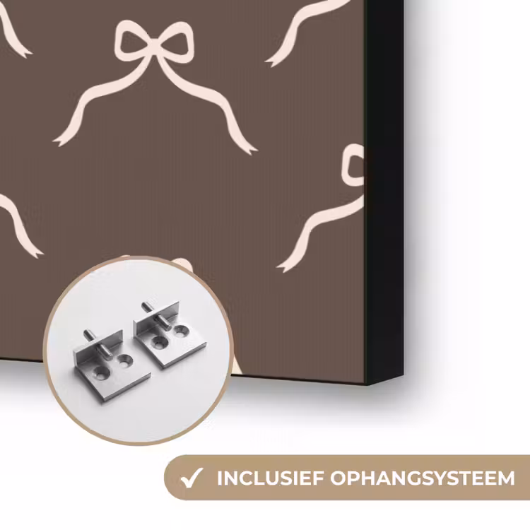 Art frame - Kerst - Strik - Bruin — 6