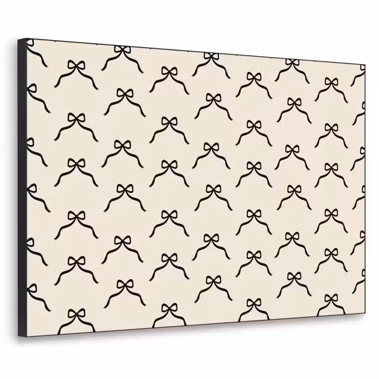 Art frame - Strik - Kerst - Wit - Zwart — 1