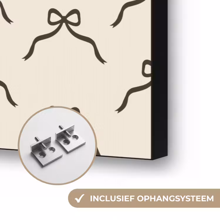 Art frame - Strik - Kerst - Zwart - Crème — 6