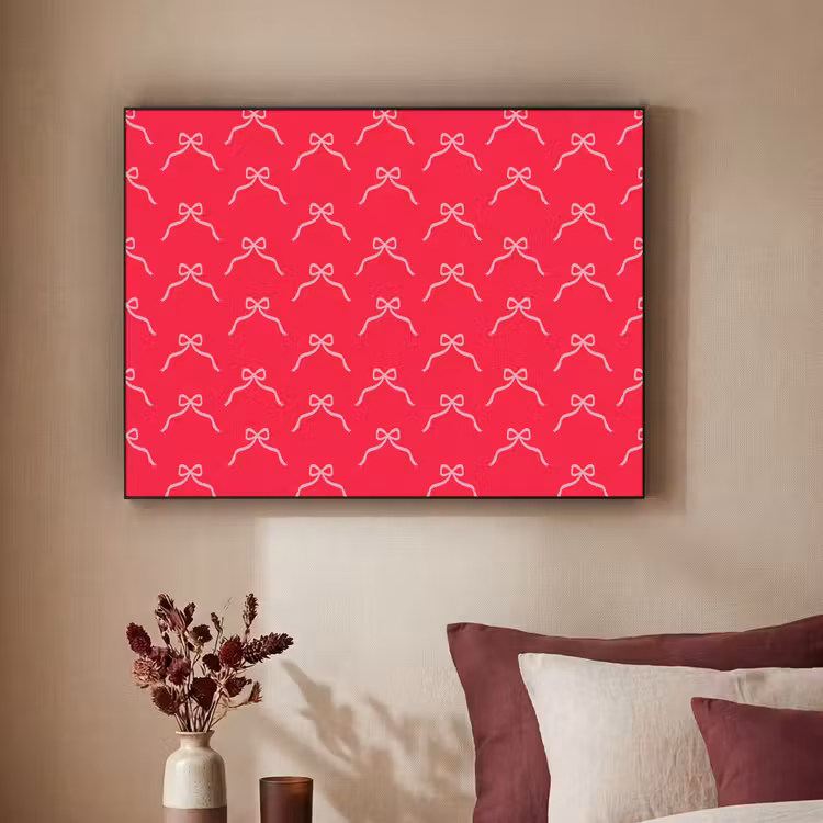 Art frame - Strik - Rood - Kerst — 3