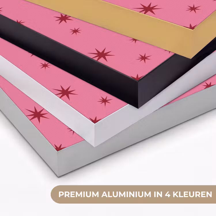 Art frame - Kerst - Ster - Rood - Roze — 2