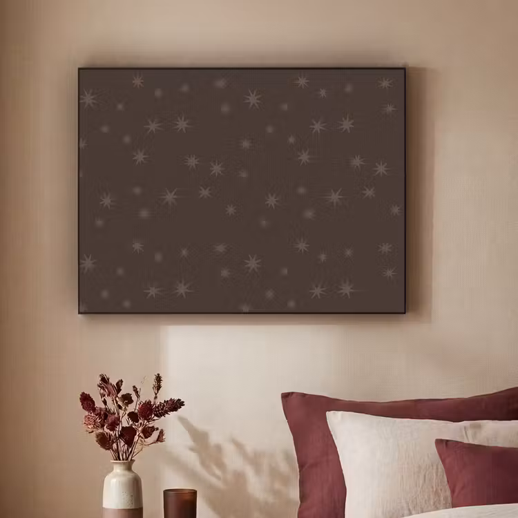 Art frame - Bruin - Sterren - Kerst — 3