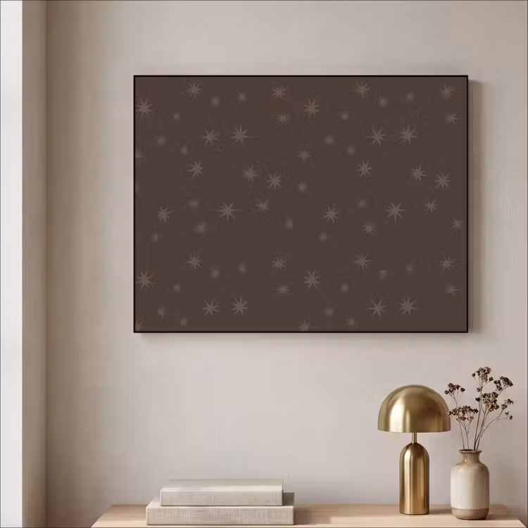 Art frame - Bruin - Sterren - Kerst — 5
