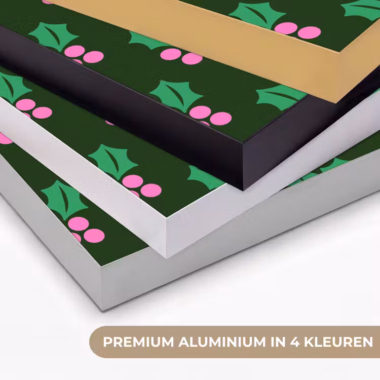 Art frame - Hulst - Groen - Roze - Kerst — 2