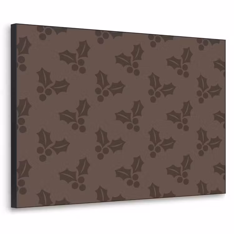Art frame - Hulst - Kerst - Bruin — 1