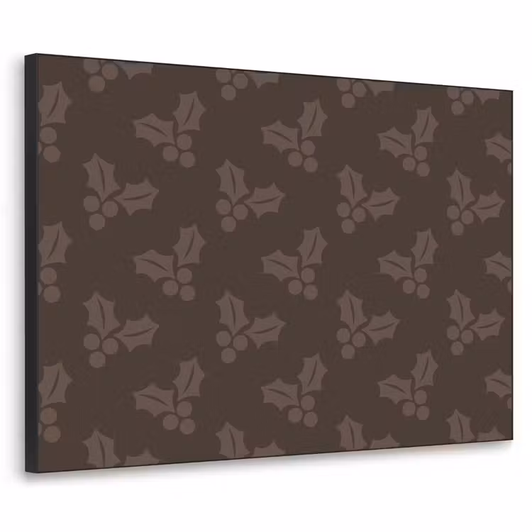 Art frame - Kerst - Hulst - Bruin — 1