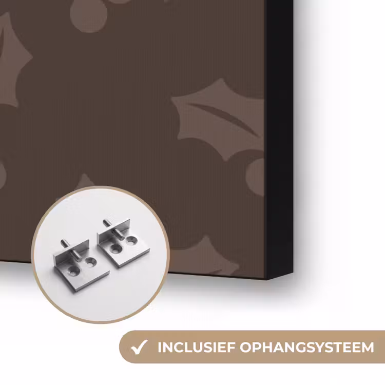 Art frame - Kerst - Hulst - Bruin — 6