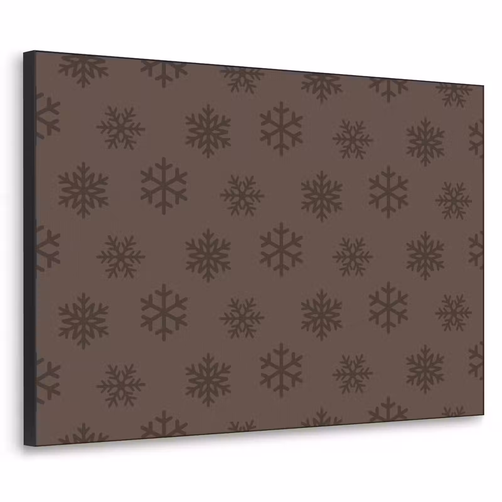 Art frame - Sneeuwvlok - Kerst - Bruin — 1