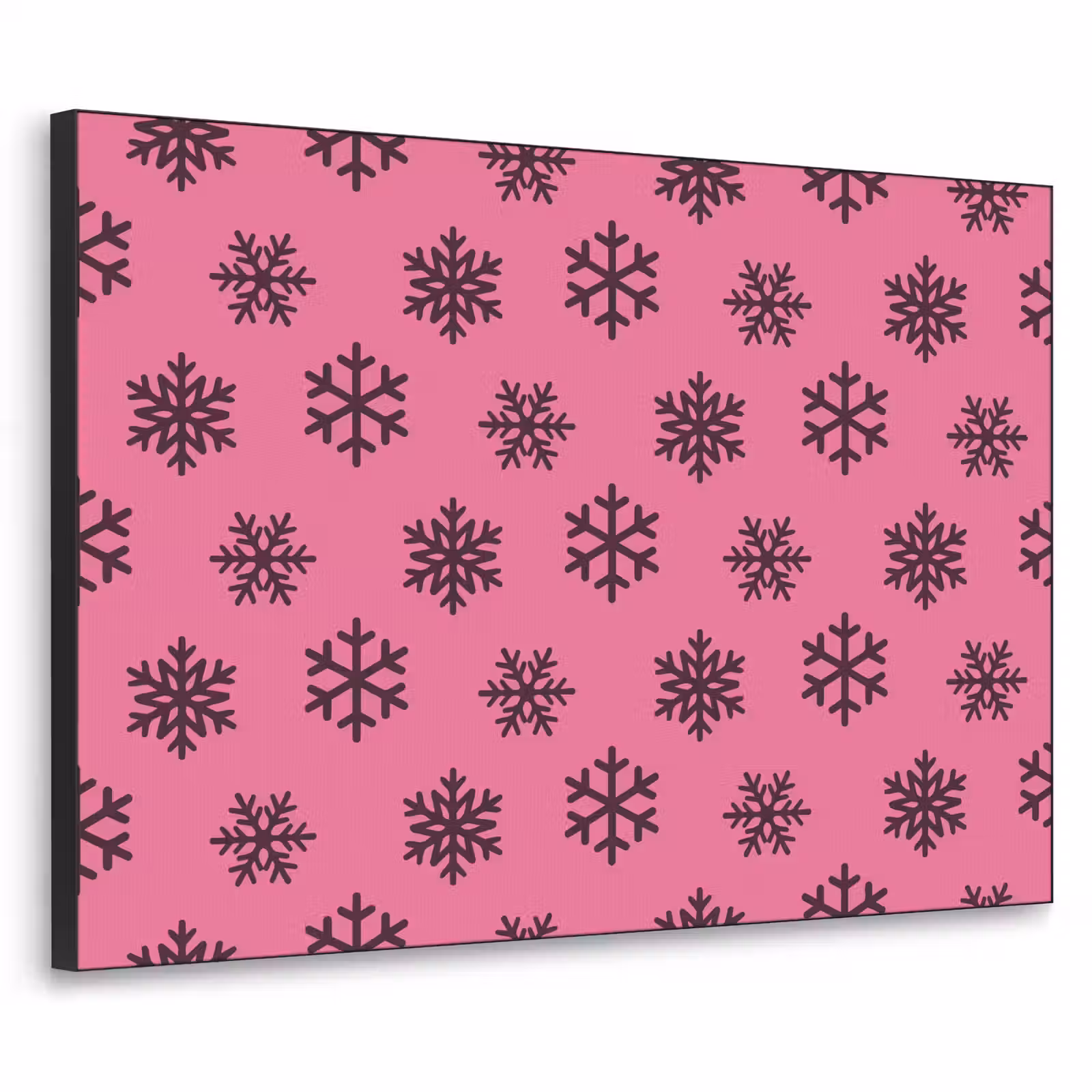 Art frame - Sneeuwvlok - Paars - Roze - Kerst — 1