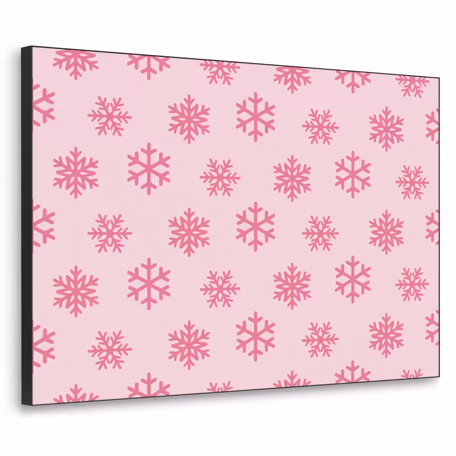 Art frame - Sneeuwvlok - Roze - Kerst — 1