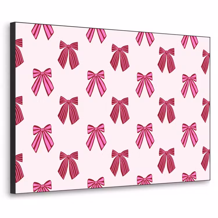 Art frame - Strikken - Kerst - Roze — 1