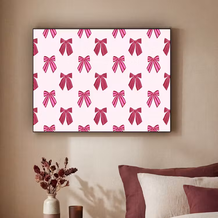 Art frame - Strikken - Kerst - Roze — 3