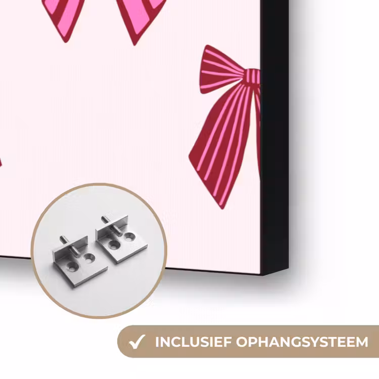 Art frame - Strikken - Kerst - Roze — 6