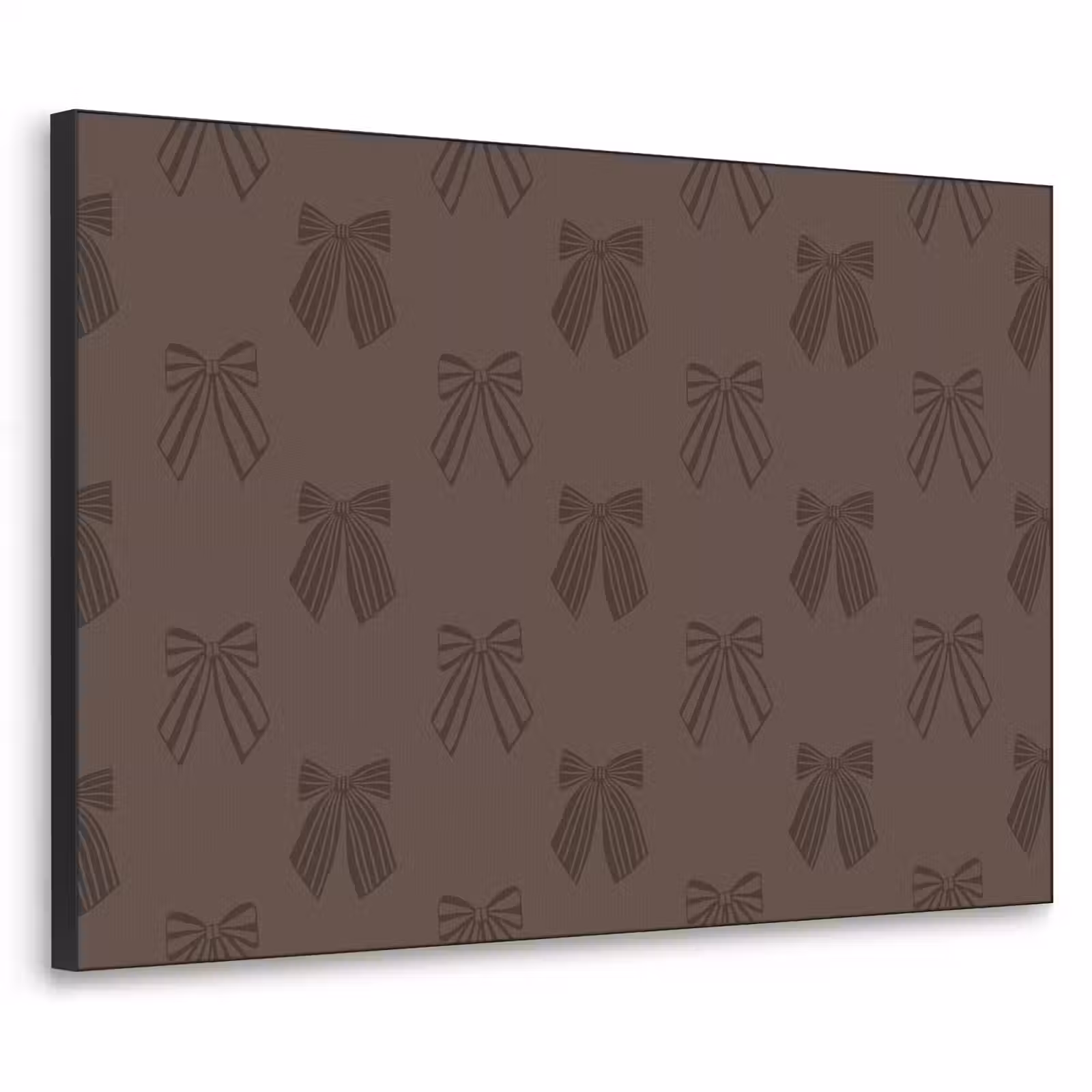 Art frame - Strikken - Kerst - Bruin — 1
