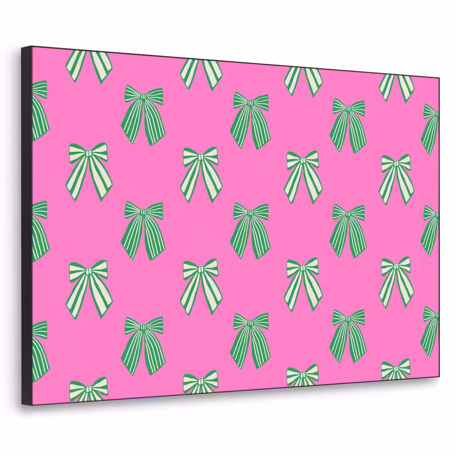Art frame - Strikken - Kerst - Neon - Roze - Groen — 1