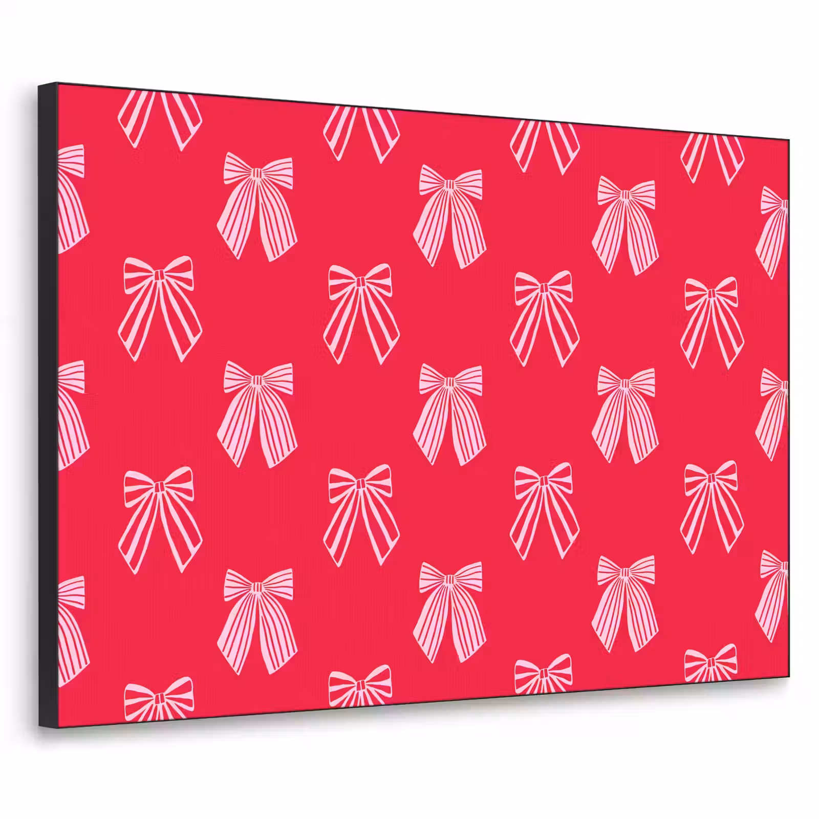 Art frame - Strikken - Kerstmis - Rood - Roze — 1