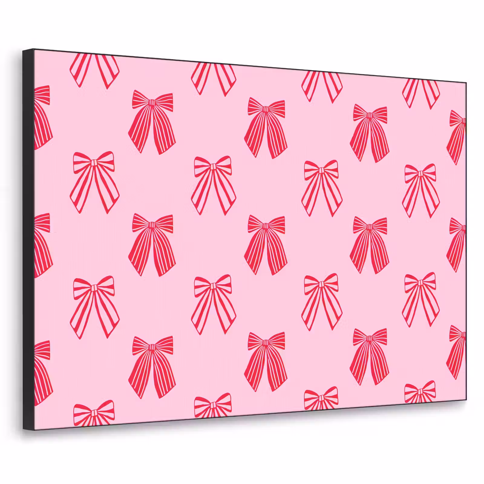 Art frame - Strikken - Kerstmis - Roze - Rood — 1
