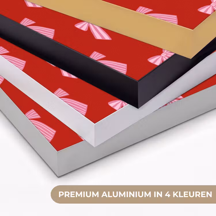 Art frame - Strikken - Kerst - Rood - Roze — 2