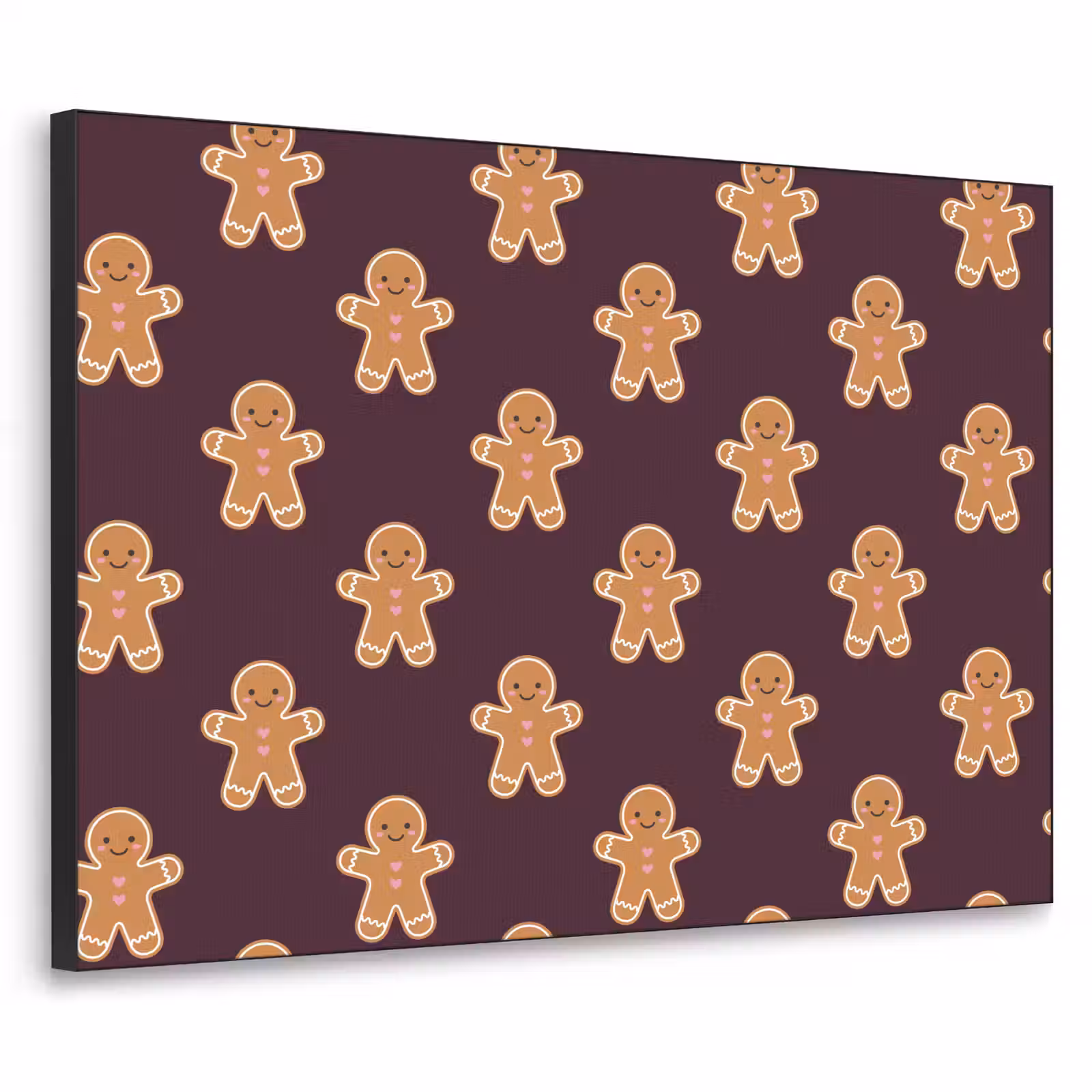 Art frame - Peperkoek - Kerst - Burgundy — 1
