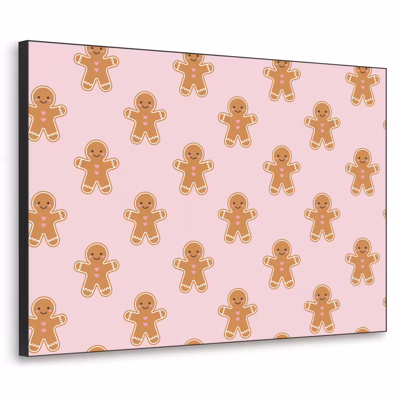Art frame - Peperkoek - Kerst - Roze — 1