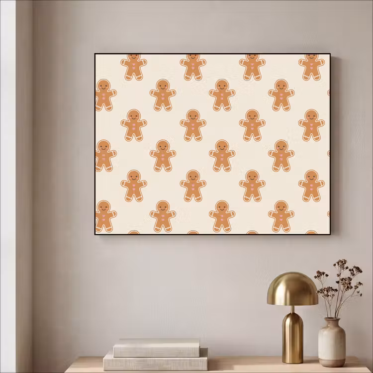 Art frame - Peperkoek - Kerst  - Crème — 5