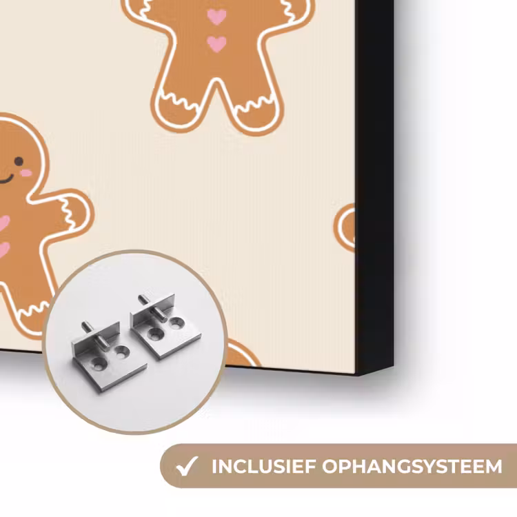 Art frame - Peperkoek - Kerst  - Crème — 6