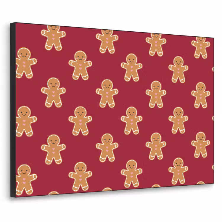 Art frame - Peperkoek - Kerst - Rood — 1