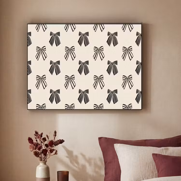Art frame - Strikken - Kerst - Zwart — 3