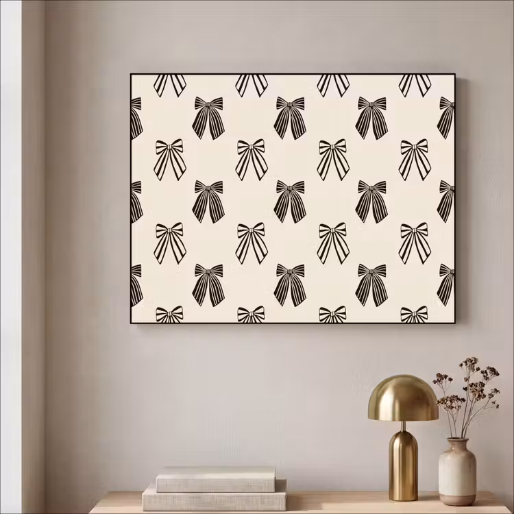 Art frame - Strikken - Kerst - Zwart — 5