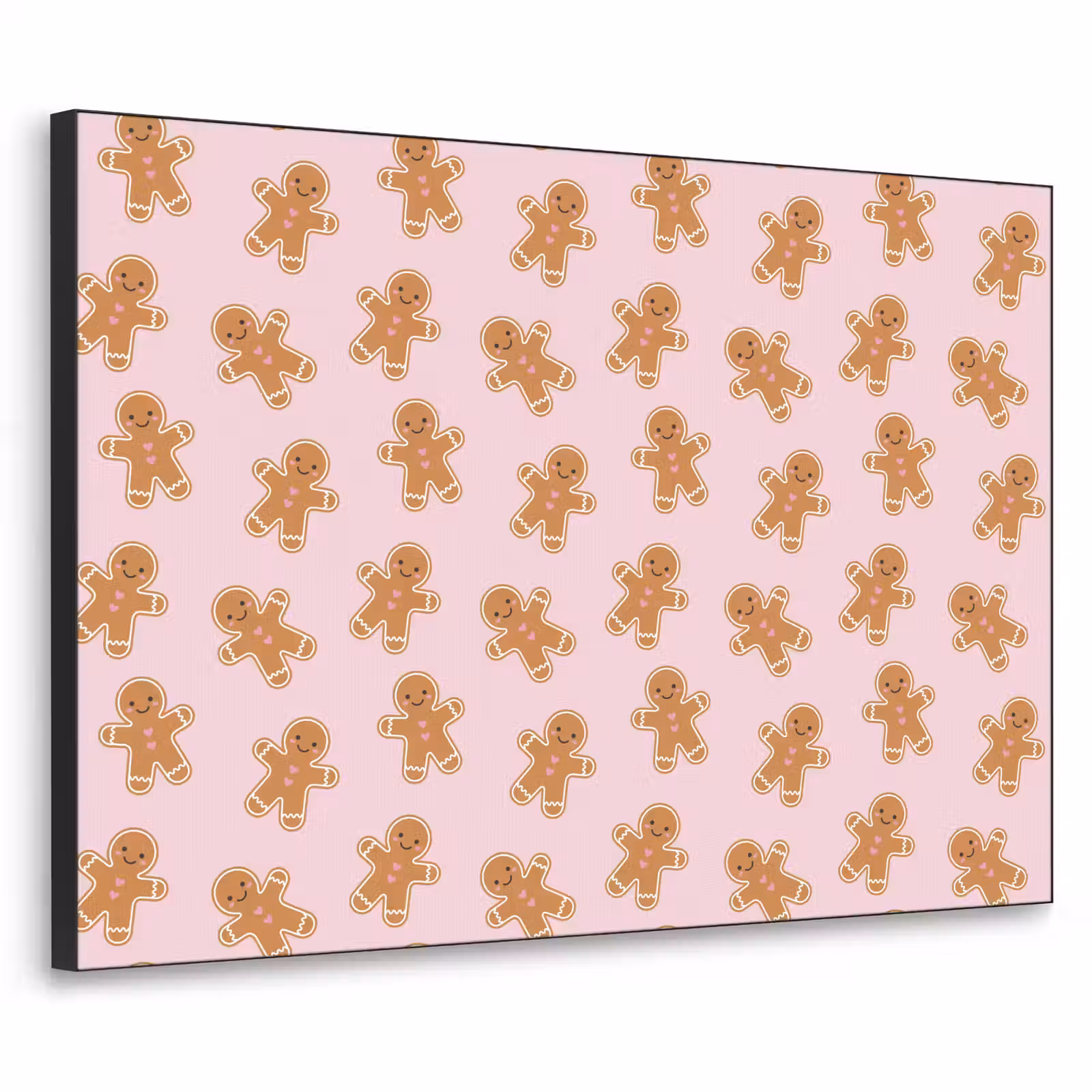 Art frame - Peperkoek - Bruin - Roze - Kerst — 1