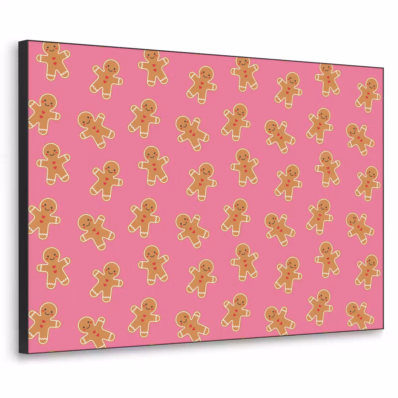 Art frame - Peperkoek - Roze - Bruin - Kerst — 1