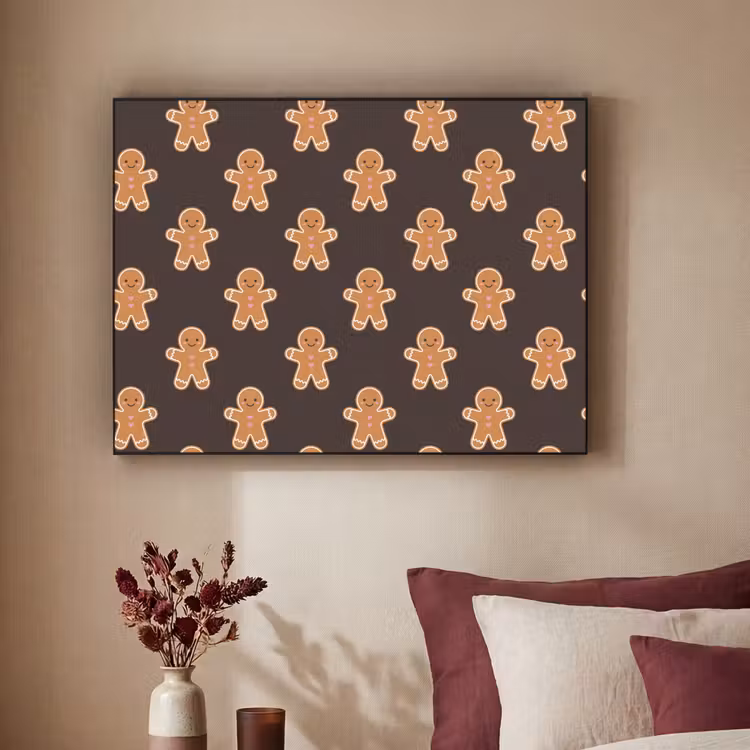 Art frame - Peperkoek - Bruin - Kerst — 3