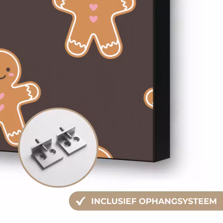 Art frame - Peperkoek - Bruin - Kerst — 6