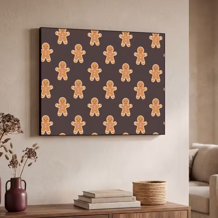 Art frame - Peperkoek - Bruin - Kerst — 7