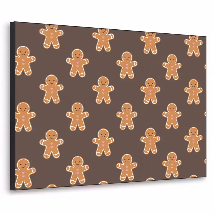 Art frame - Peperkoek - Kerst - Bruin — 1