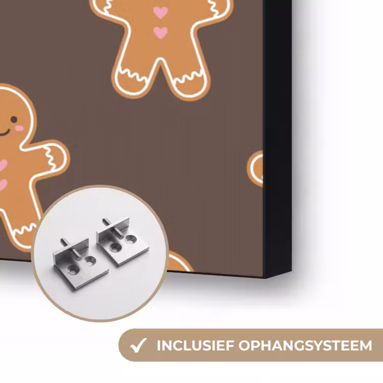 Art frame - Peperkoek - Kerst - Bruin — 6