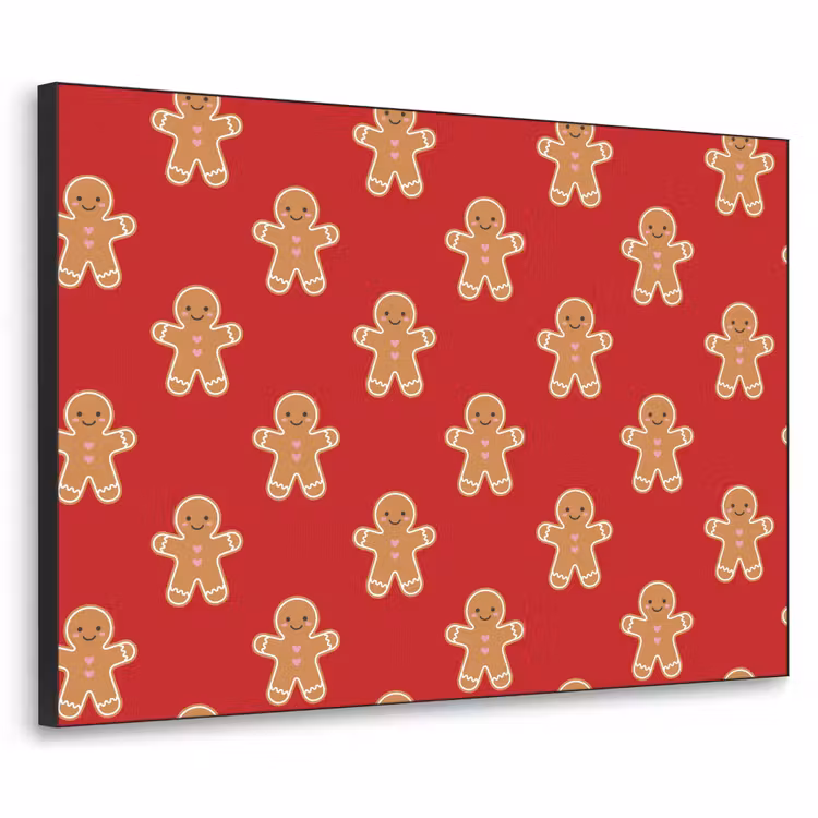 Art frame - Peperkoek - Kerst -  Rood — 1