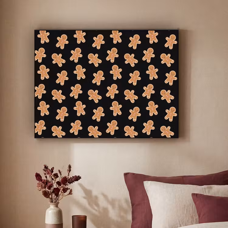 Art frame - Peperkoek - Kerst - Zwart - Bruin — 3