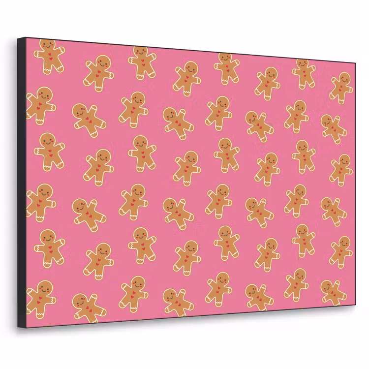 Art frame - Peperkoek - Roze - Bruin - Kerst — 1