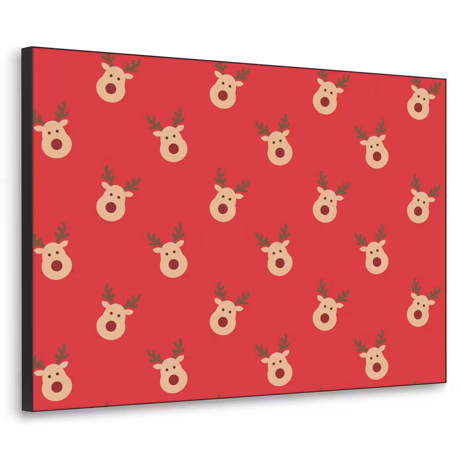 Art frame - Rendieren - Kerst - Rood — 1