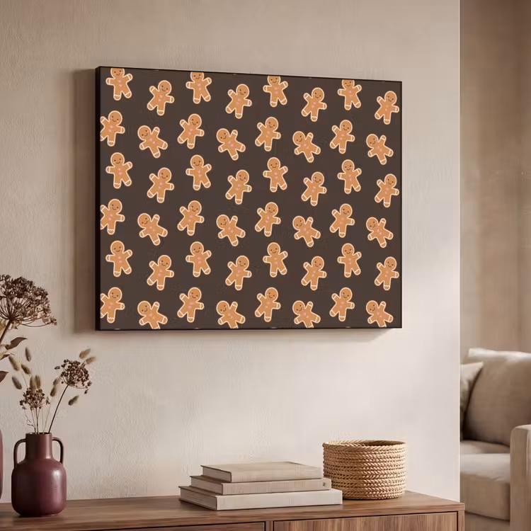 Art frame - Bruin - Peperkoek - Kerst — 7