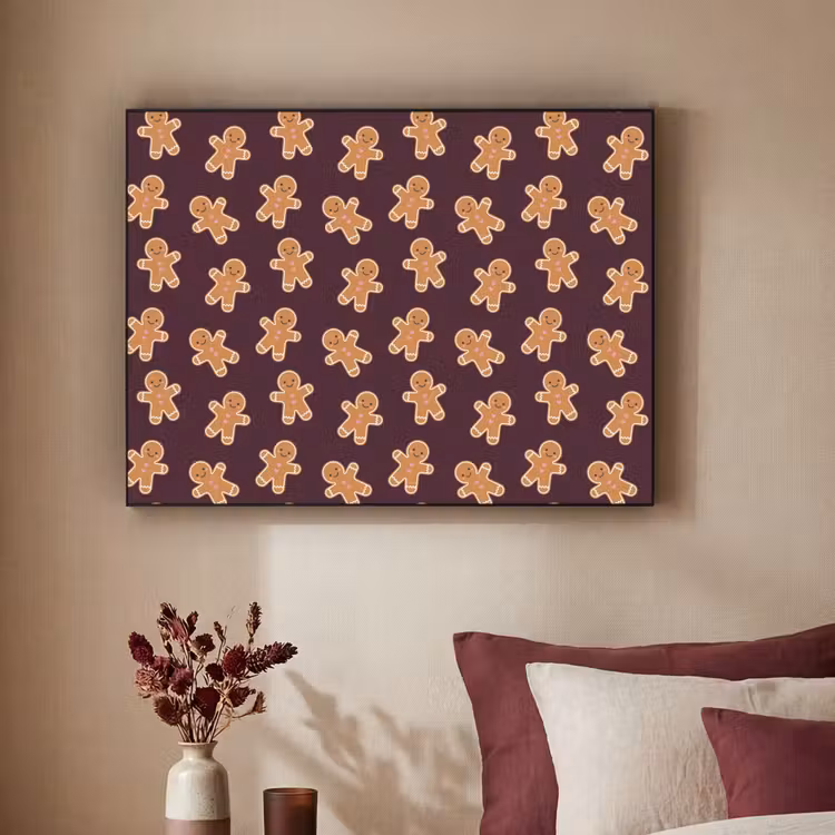 Art frame - Burgudy - Peperkoek - Kerst — 3