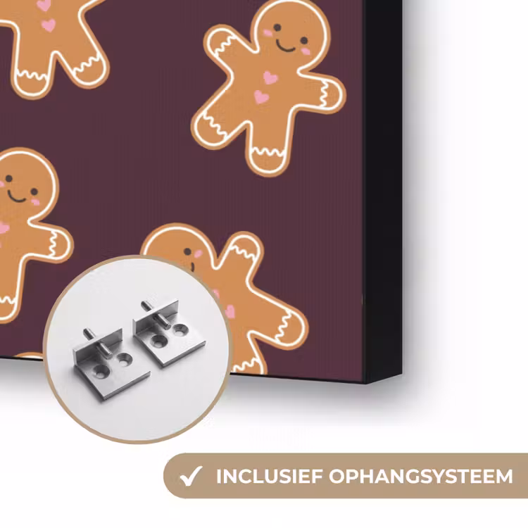 Art frame - Burgudy - Peperkoek - Kerst — 6