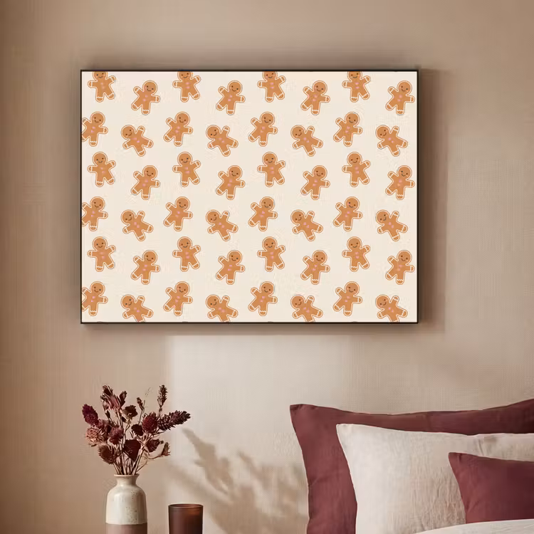 Art frame - Peperkoek - Kerst - Crème — 3