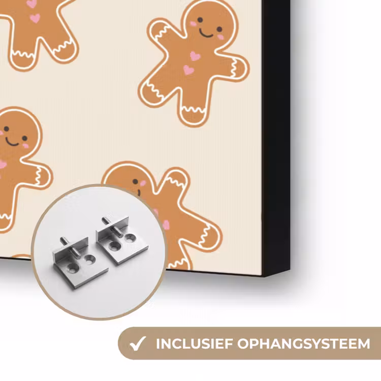 Art frame - Peperkoek - Kerst - Crème — 6
